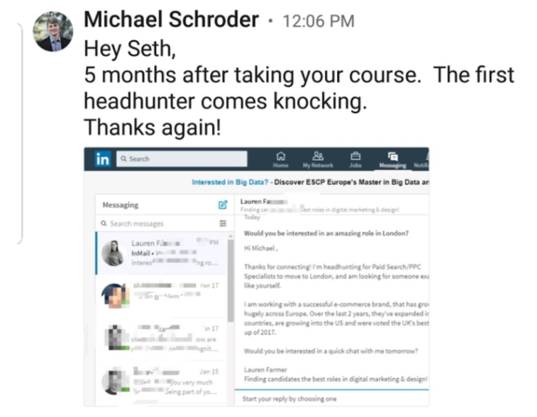 Michael Schroeder Recruiter Email